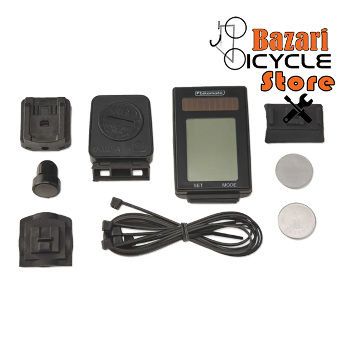 Bikemate wireless solar bicycle computer hot sale